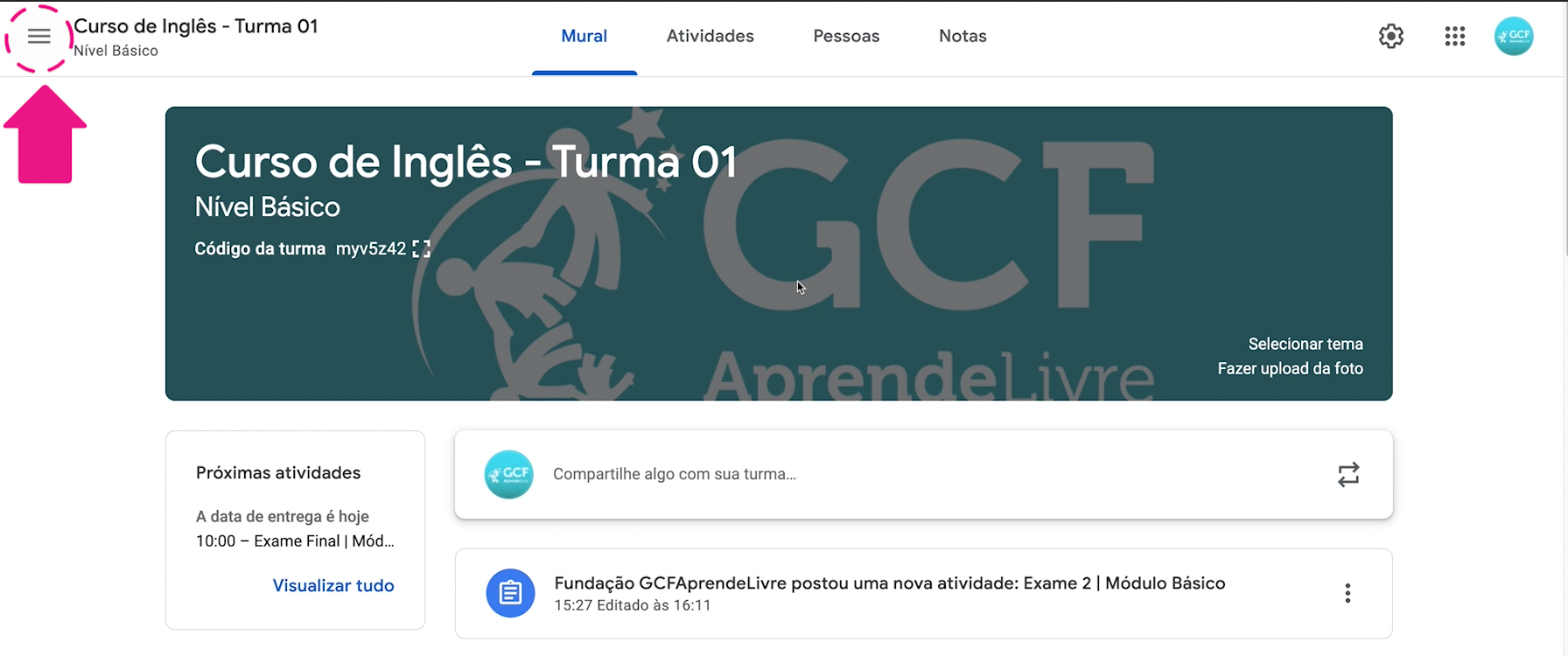 Como corrigir atividades no Google Sala de Aula 1