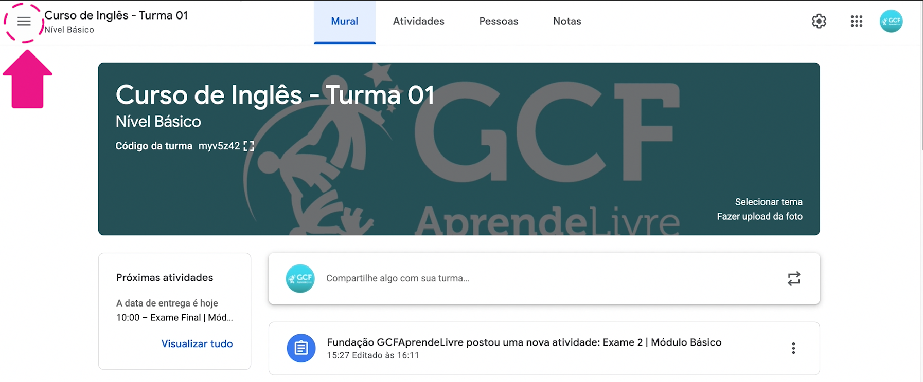 Como corrigir exames no Google Forms integrado ao Google Sala de Aula 1