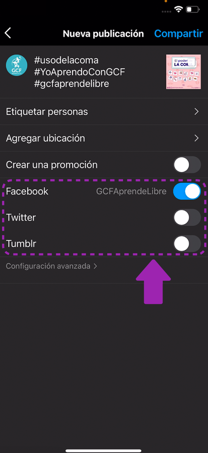 Cómo usar Instagram?: ¿Cómo hacer publicaciones en el feed de Instagram?, image size:700x1520
