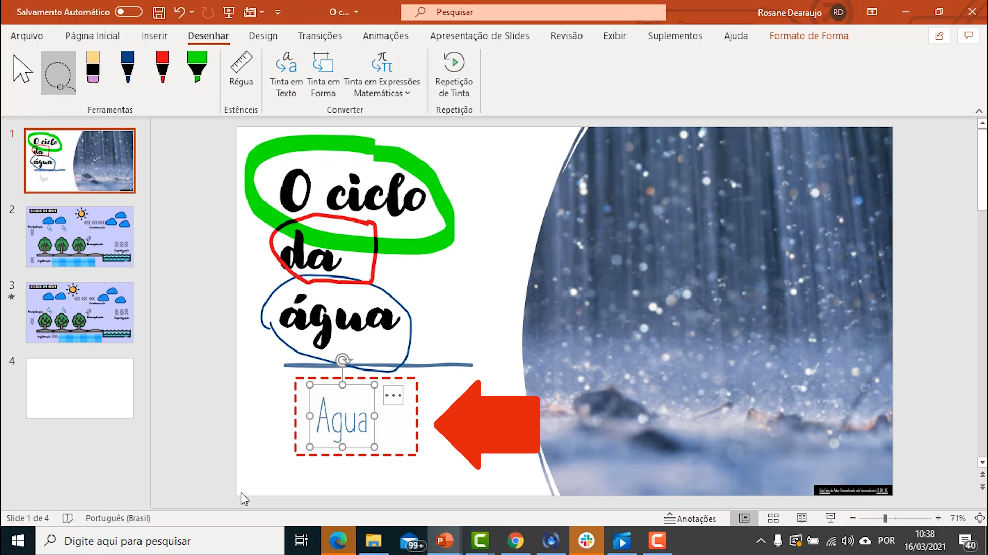 Desenhar e escrever a tinta digital no Office - Suporte da Microsoft