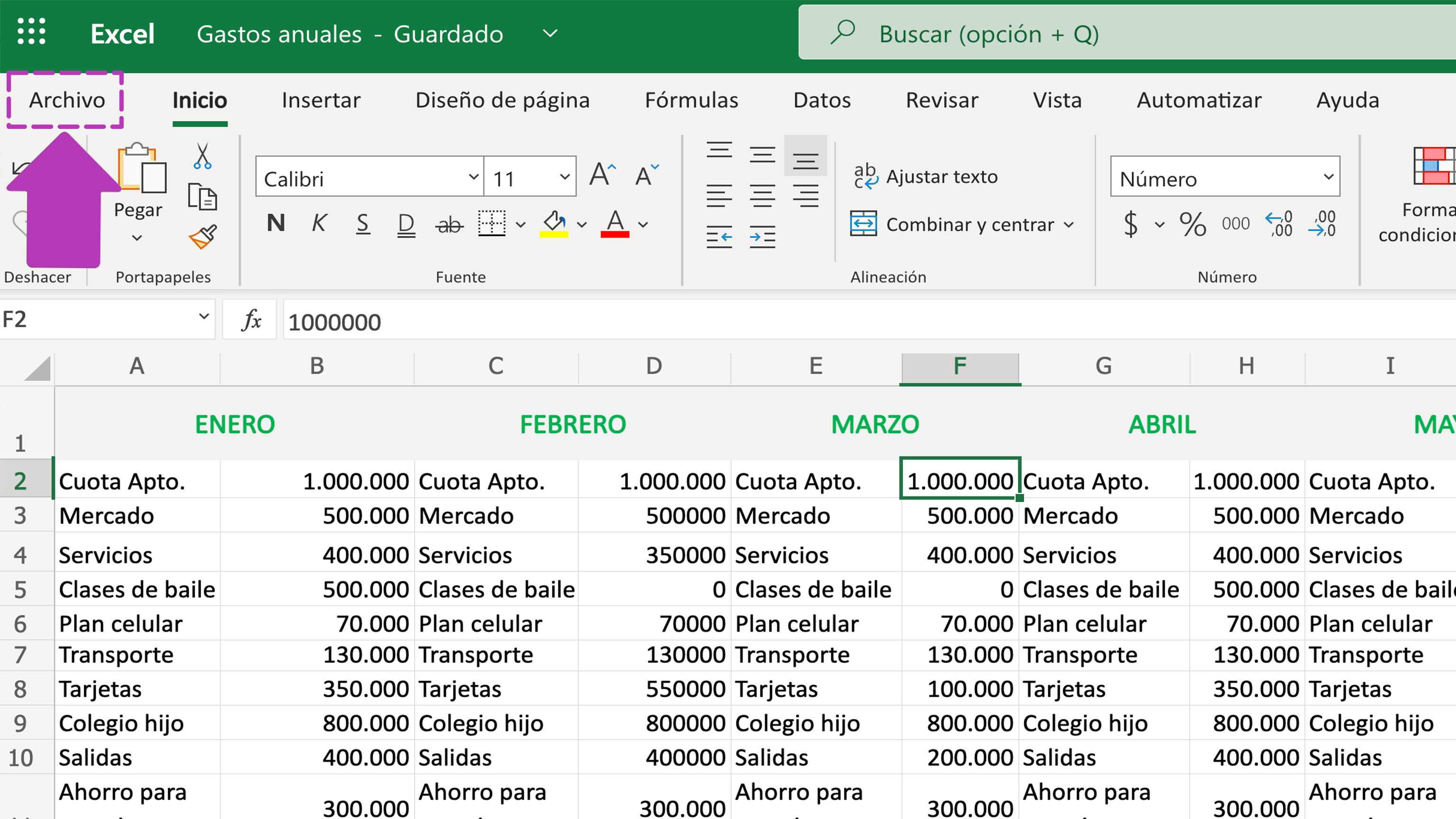 Excel 365 ¿cómo Guardar Un Archivo En Excel 365 9298