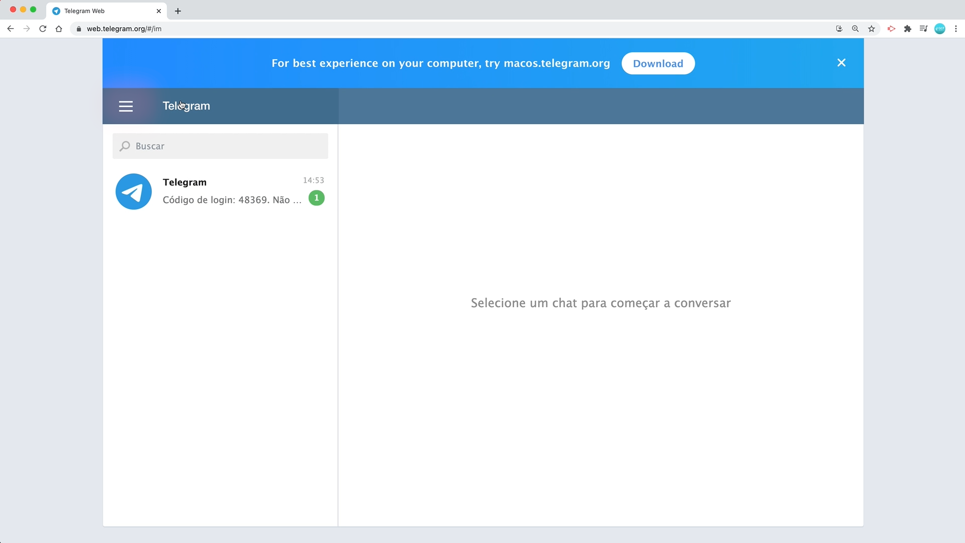Telegram Web: como usar sem baixar nada