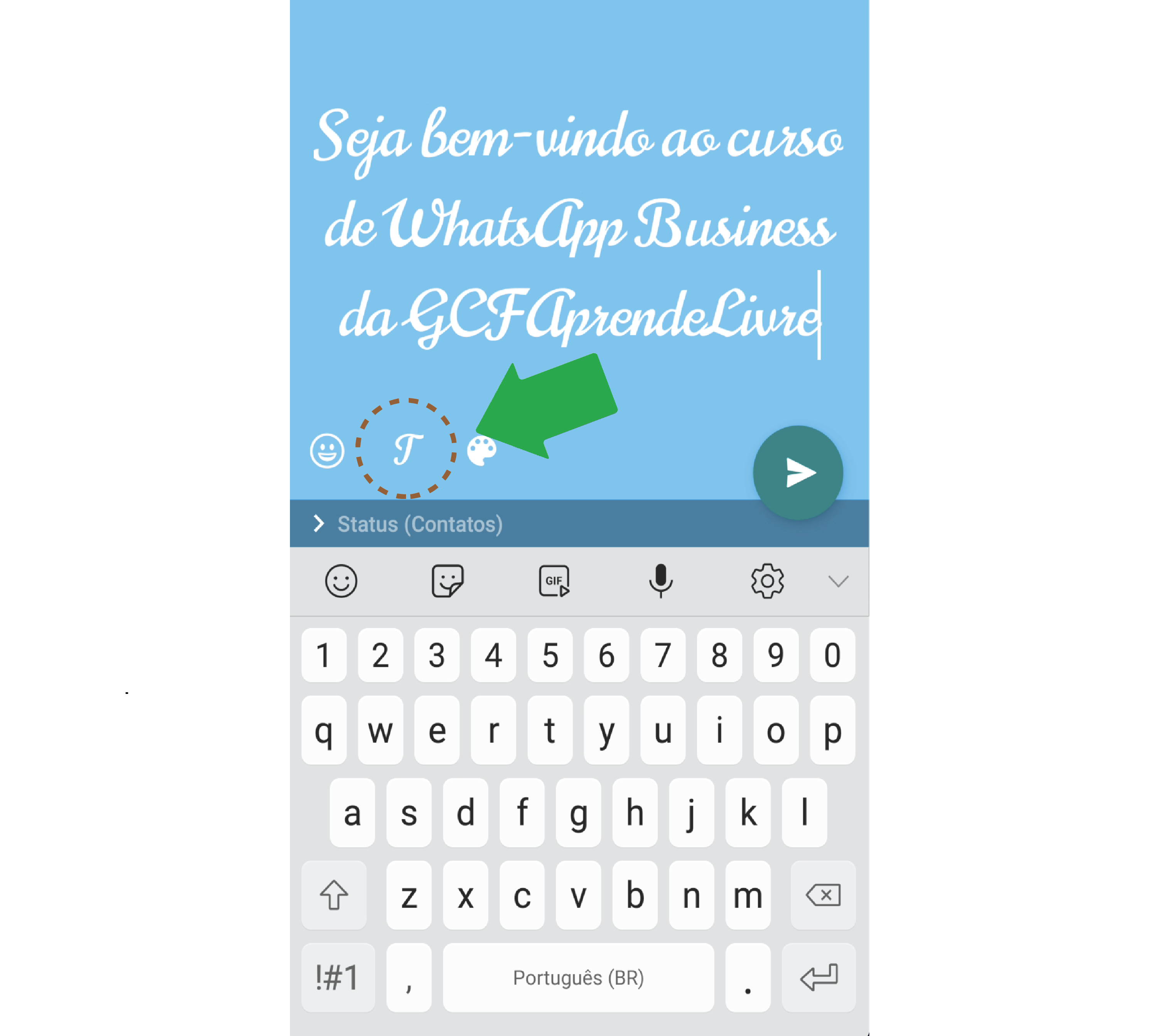 WhatsApp Business: Como criar status no WhatsApp Business?
