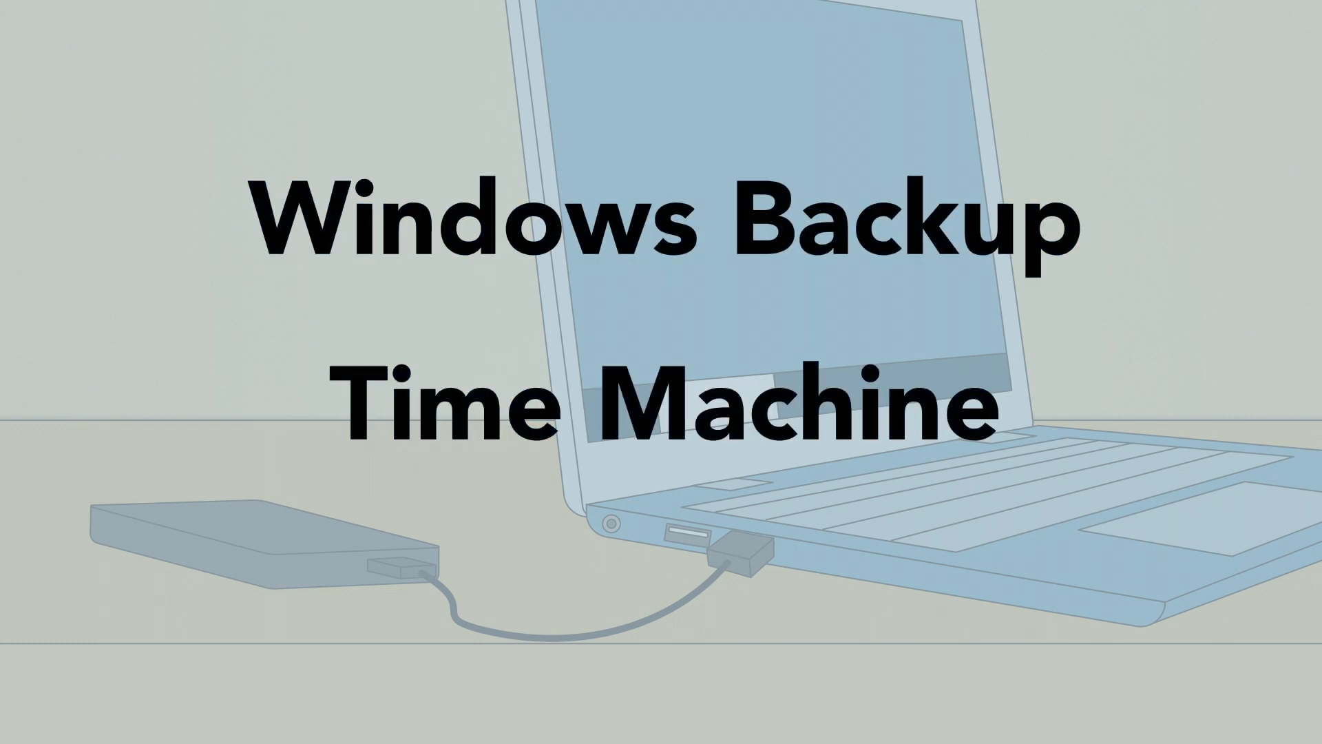 Windows Backup e Time Machine são softwares que ajudam a fazer um backup do seu computador