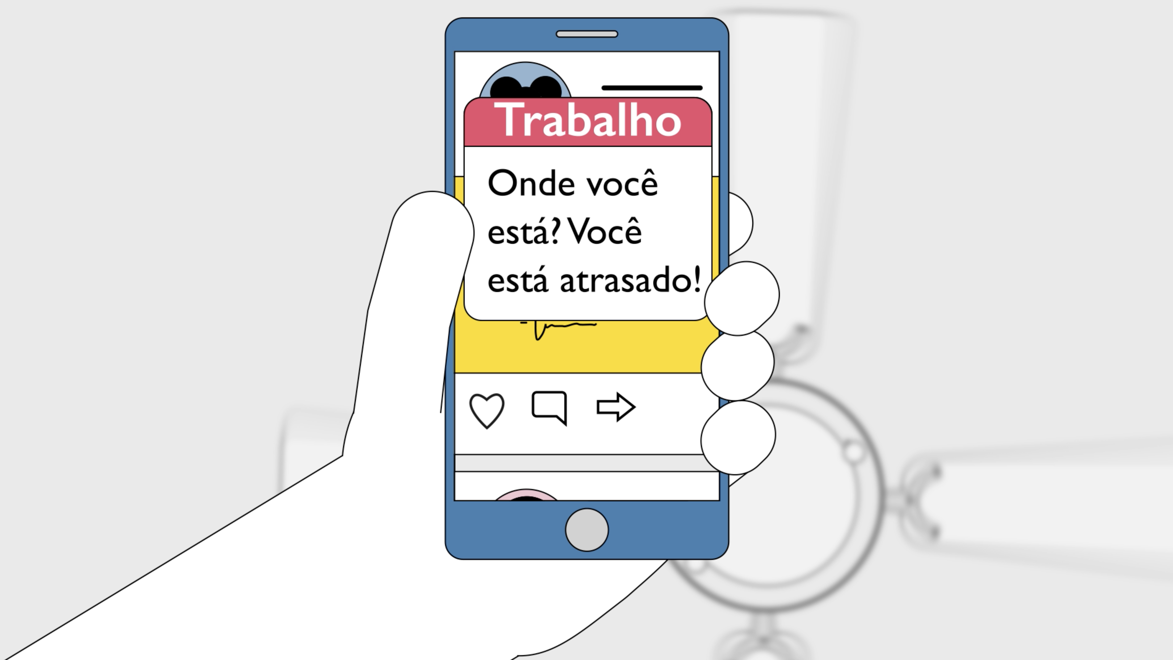 Passar tempo demais nas redes sociais pode fazer com que você neglicencie outros aspectos da sua vida.