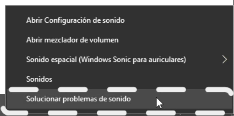 Solucionar problemas de sonido en Windows 10