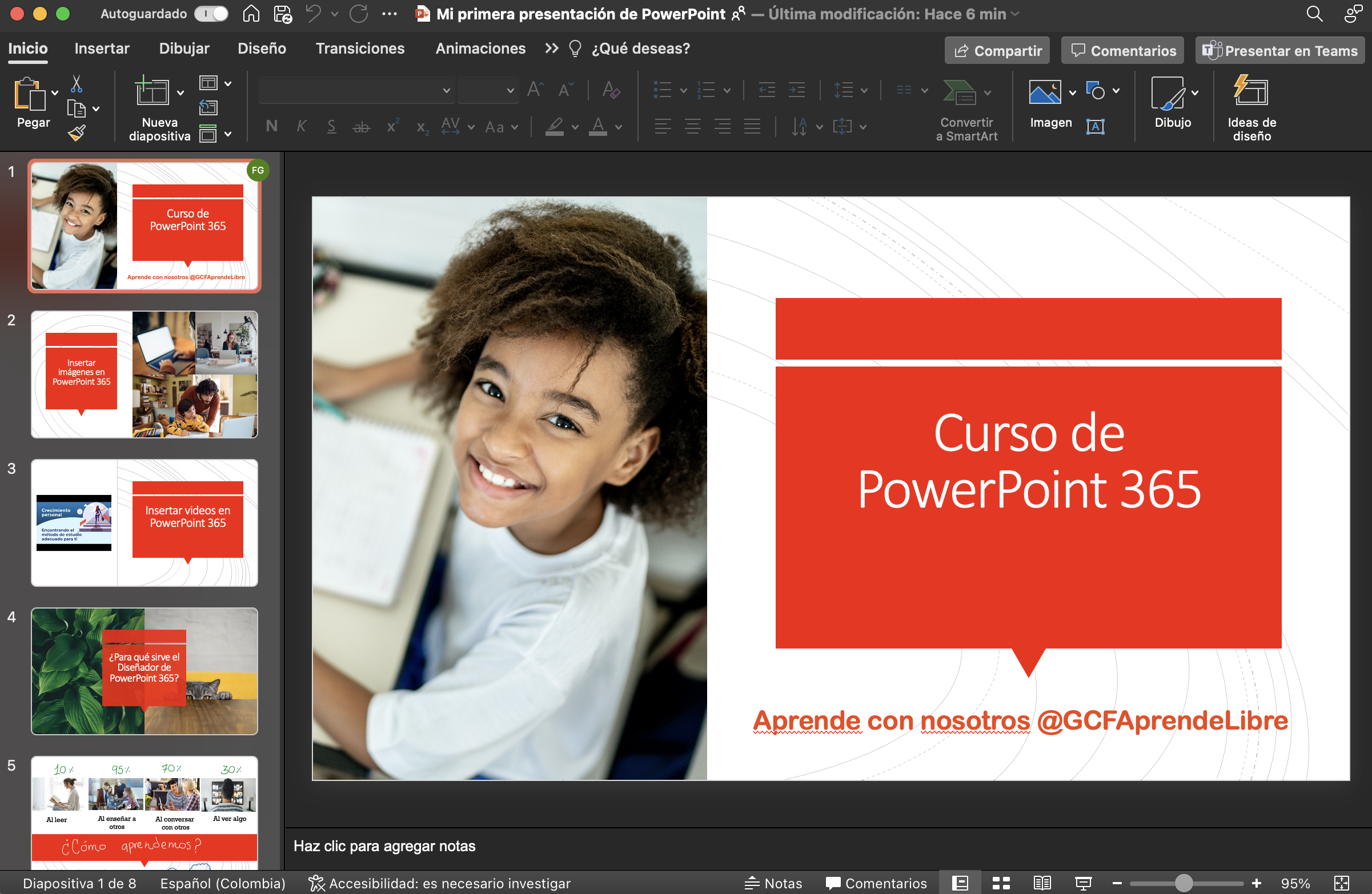 Modo oscuro en PowerPoint 365, Modo oscuro de Office 365