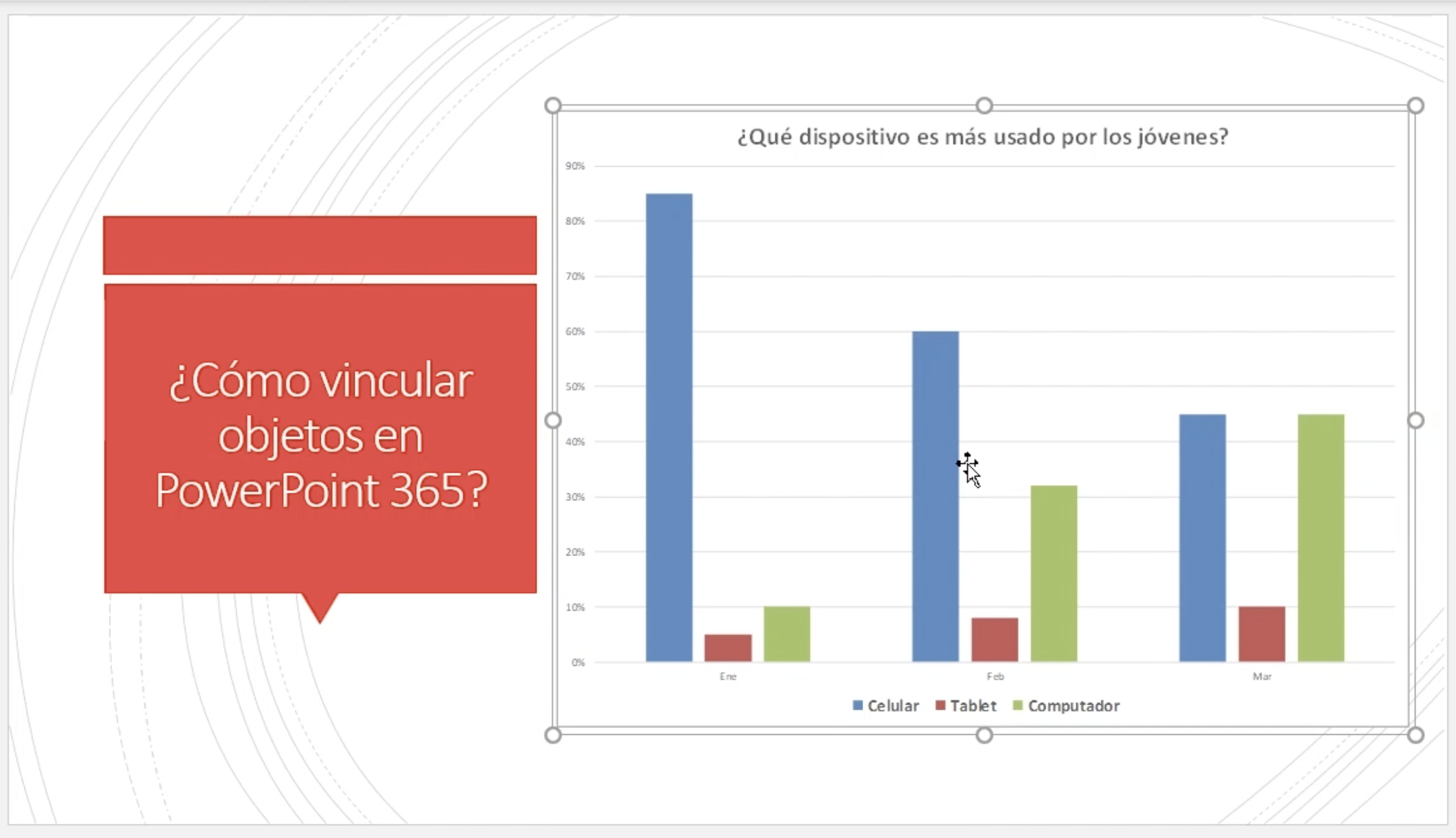 Vincular Excel y PowerPoint 365