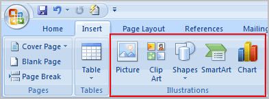 how to insert tabs in word 2007