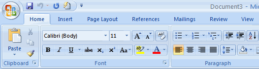 microsoft word logo 2007