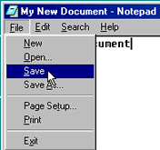 Save On File Menu
