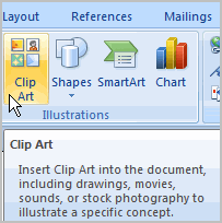 microsoft word art 2007