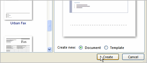 microsoft word 2007 template download error