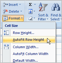 Modify Columns, Rows, and Cells