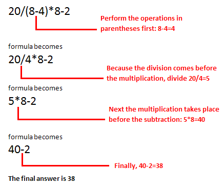 Formula Breakdown