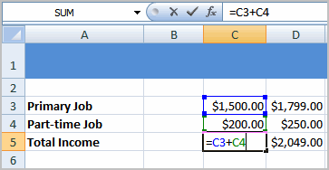 Formula with Cell Reference