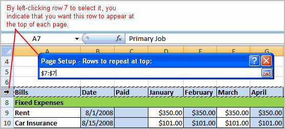 Excel 2007 Printing Workbooks