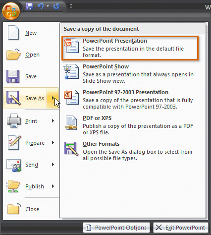 Powerpoint 07 Presentation Basics