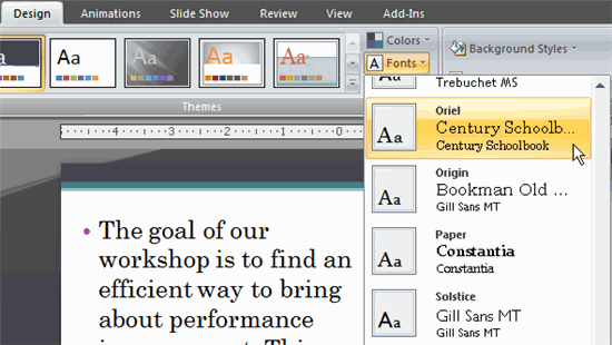 templates powerpoint 2007