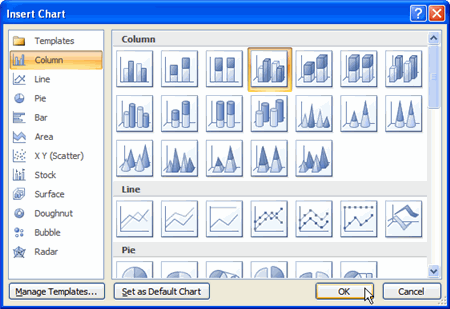 How To Insert Chart