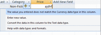 Mismatched Data