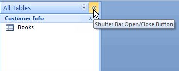 Shutter Bar Button