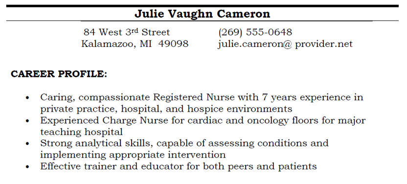 meaning biography experience Nurse synopsis writing