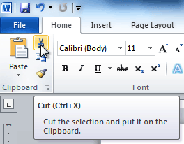 microsoft cut icon