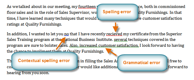 what is the line color in microsoft word 2010 spell check