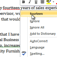 why is my word spell check in french