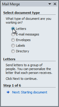 massive mail merge in word 2010