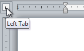 The tab selector