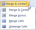Accessing more Merge options