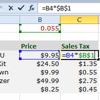 formula in excel 2010 update