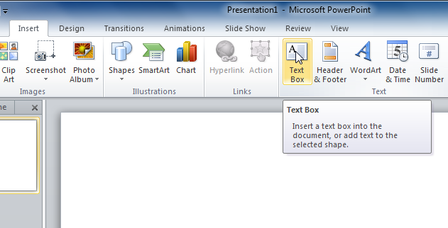 Powerpoint 10 Text Basics