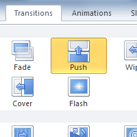 How to add transitions and fades - Microsoft Support