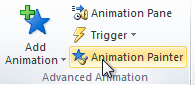 The Animation Painter command