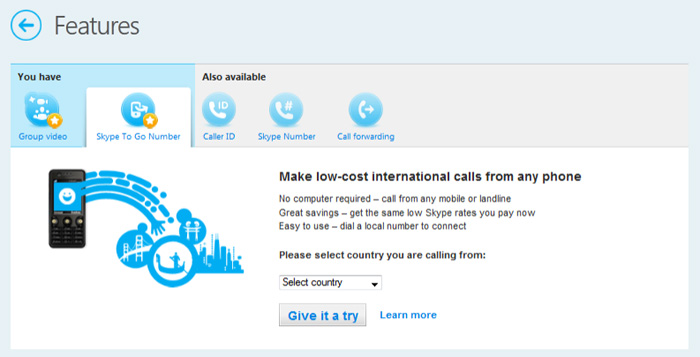 skype international calls not working