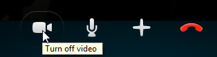 Screenshot of Skype