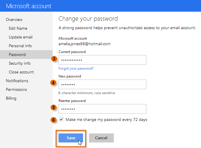 change name on microsoft account