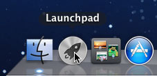 Opening Launchpad