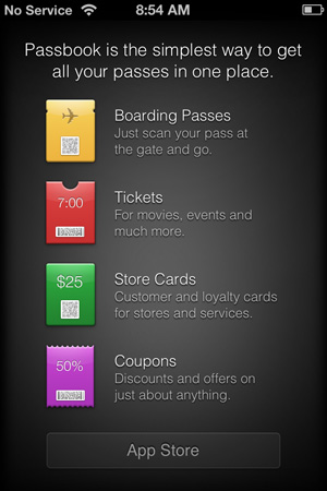 The Passbook app