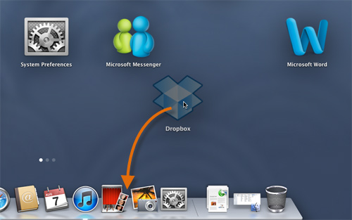 Screenshot of OS X Mavericks