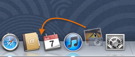 Screenshot of OS X Mountain Lion