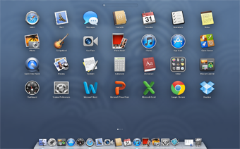 Screenshot of OS X Mountain Lion