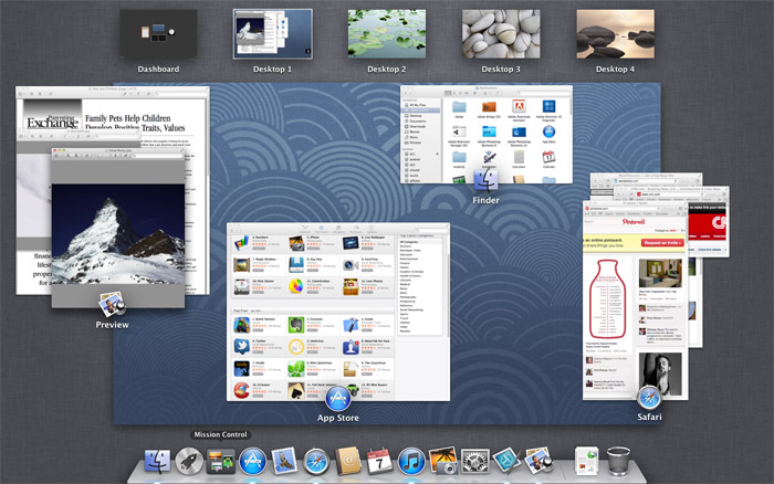 Screenshot of OS X Mavericks