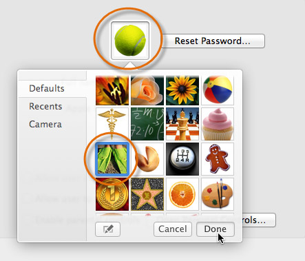 Screenshot of OS X Mavericks