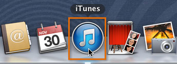 Opening iTunes