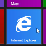 Windows 8的屏幕截图