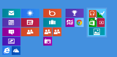 windows 8 start menu